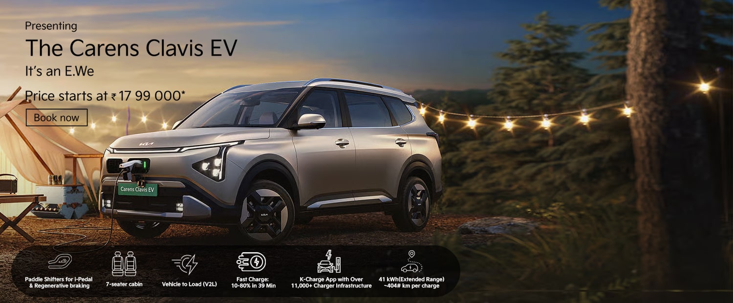 Carens Clavis EV banner