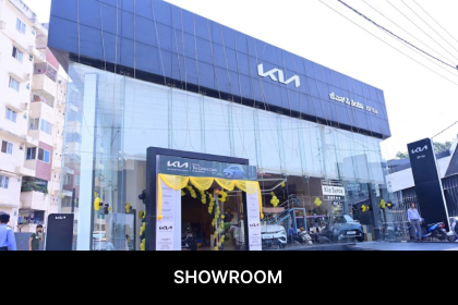 Kia Showroom in Singasandra, Hosur Road