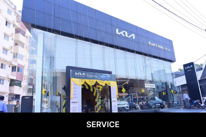 Kia Showroom in Singasandra, Hosur Road